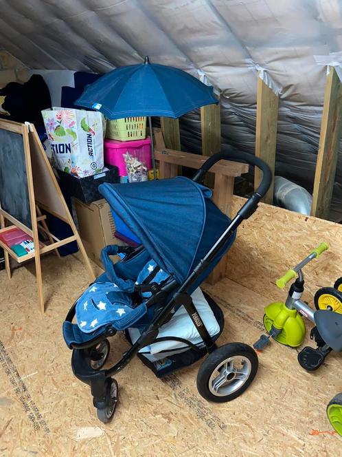 Volledige buggy Pericles, Kinderen en Baby's, Kinderwagens en Combinaties, Zo goed als nieuw, Kinderwagen, Overige merken, Luchtbanden