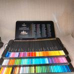 Lot de 12 crayons Faber-Castell Et 120 crayons de Castle Art, Hobby en Vrije tijd, Ophalen of Verzenden, Zo goed als nieuw