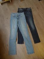 2 damesjeans C&A - maat 36, Kleding | Dames, Broeken en Pantalons, C&A, Lang, Blauw, Zo goed als nieuw