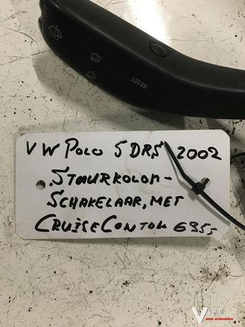 Vw Polo 5 drs 2002 Stuurkolomcombischakelaar beschikbaar voor biedingen