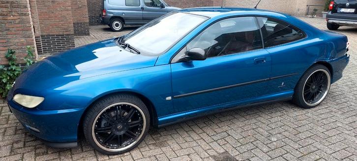 Peugeot 406 2002 coupe automaat links achter lichte schade, Auto's, Peugeot, Particulier, Automaat, Ophalen
