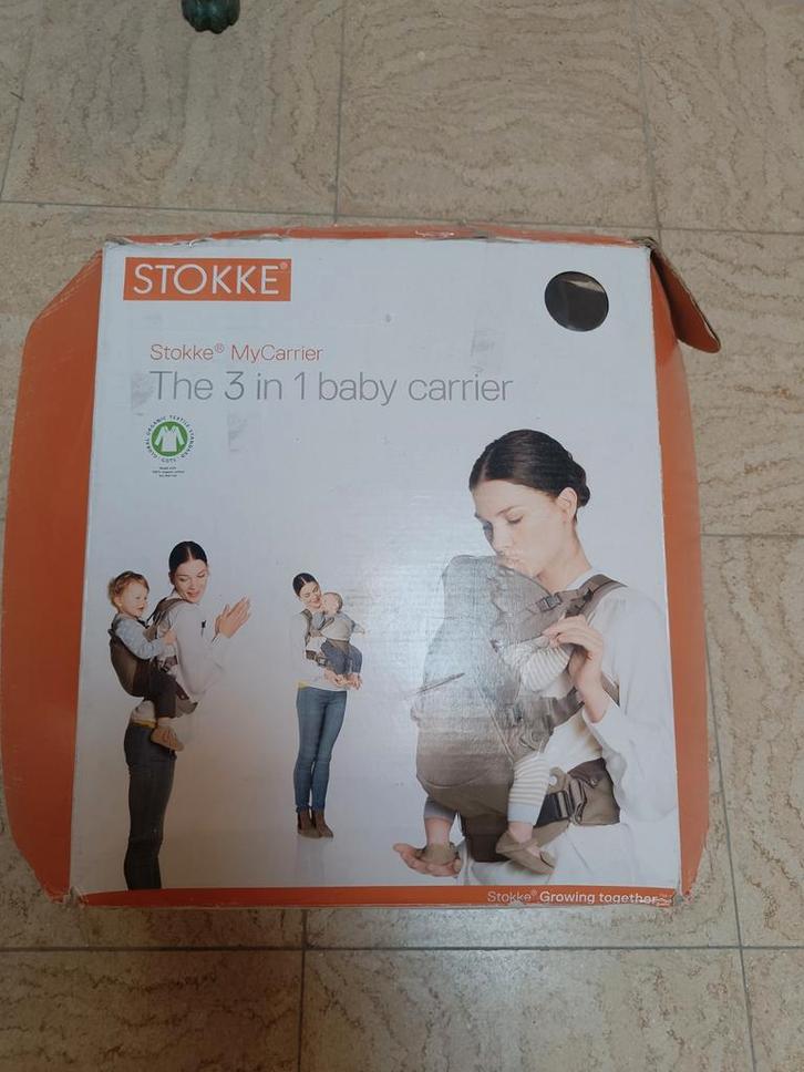 Stokke mycarrier baby draagzak, Kinderen en Baby's, Babydragers en Draagdoeken, Zo goed als nieuw, Draagzak, Ophalen of Verzenden