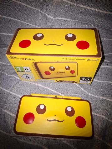Nintendo 2DS XL Édition Pokemon Pikachu  beschikbaar voor biedingen