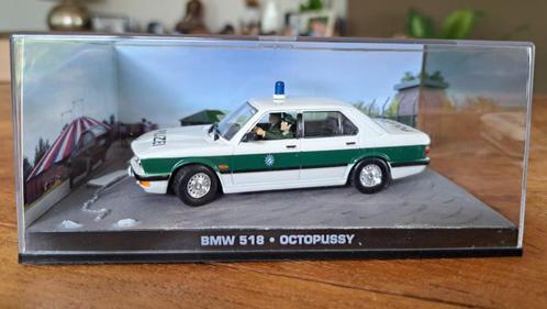 BMW 518 Polizei James Bond 007 “Octopussy” 1:43 Altaya, Hobby & Loisirs créatifs, Voitures miniatures | 1:43, Neuf, Voiture, Autres marques