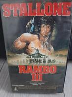 Vhs Rambo 3 (Sylvester Stallone), Cd's en Dvd's, VHS | Film, Gebruikt, Ophalen of Verzenden