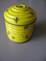Doos in de vorm van een kleine gele bijenkorf., Verzamelen, Overige merken, Gebruikt, Overige, Ophalen of Verzenden
