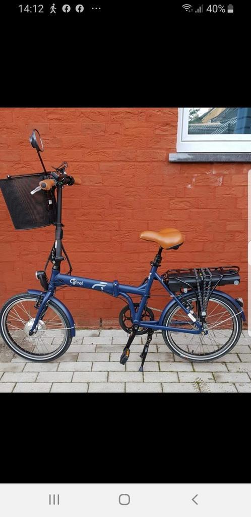 vélo électrique pliable,, Fietsen en Brommers, Fietsen | Vouwfietsen, Zo goed als nieuw, Ophalen