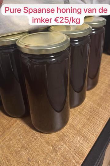 Pure Spaanse honing berghoning en bloemenhoning beschikbaar voor biedingen