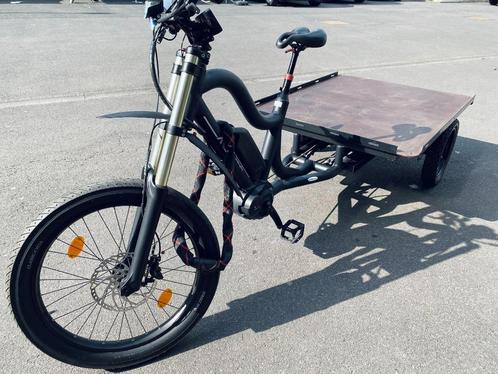 cargo e-bike, Fietsen en Brommers, Elektrische fietsen, Zo goed als nieuw, Ophalen