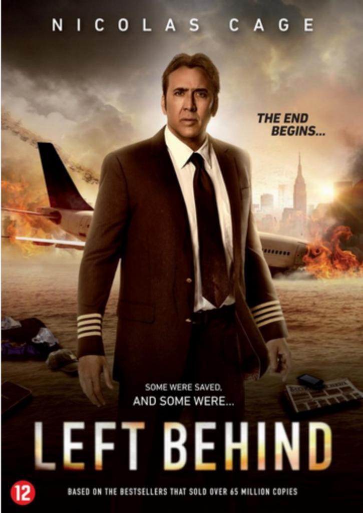 Left Behind (2014) Dvd Nicolas Cage, Cd's en Dvd's, Dvd's | Actie, Gebruikt, Actie, Vanaf 12 jaar, Ophalen of Verzenden