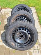 Te koop winterbanden Dunlop op Mercedes C klasse velgen, Ophalen, Gebruikt, Velg(en), 16 inch