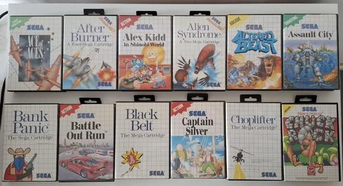 52x Sega Master System games ( Boxed, no manual ), Games en Spelcomputers, Games | Sega, Gebruikt, Master System, Overige genres