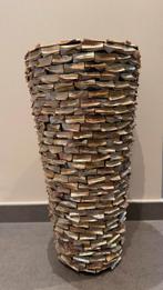 Beau vase en coquillage 60x30, Jardin & Terrasse, Pots de fleurs, Enlèvement, Comme neuf