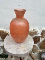 Grand vase orange/rouge