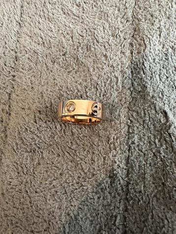 Roségouden Cartier ring beschikbaar voor biedingen