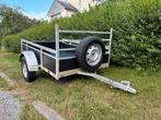 Enkelassige aanhangwagen van 2m/1,25 m, Auto diversen, Aanhangers en Bagagewagens, Ophalen, Zo goed als nieuw