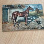 Postkaart dieren, Verzamelen, Postkaarten | Dieren, Paard, Gelopen, Ophalen of Verzenden, Voor 1920
