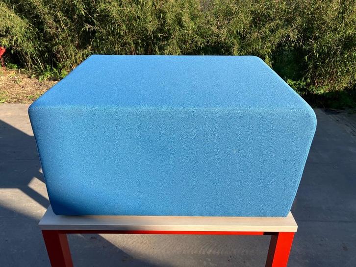 Table basse design NowyStyl bleu, Huis en Inrichting, Tafels | Salontafels, Zo goed als nieuw, Minder dan 50 cm, 50 tot 100 cm