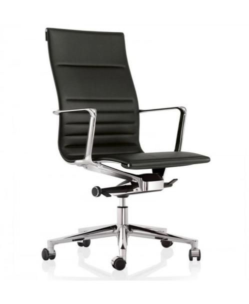 Chaise de Bureau ICF Una Chair Management – Modèle 719, Huis en Inrichting, Bureaustoelen, Zo goed als nieuw, Bureaustoel, Zwart