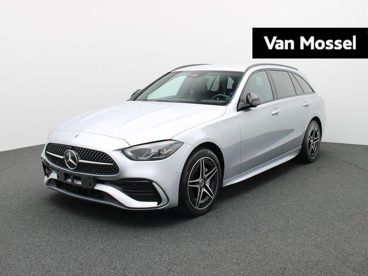 Mercedes-Benz C 300e AMG LINE Estate + TREKHAAK + LED + CAME, Auto's, Mercedes-Benz, Bedrijf, Te koop, C-Klasse, Bluetooth, Centrale vergrendeling