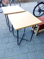 TUBAX achtige tafels, Gebruikt, Metaal, 50 tot 75 cm, Ophalen