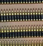 Patroonband met 50 minimi 5.56 hulzen ONKLAAR, Verzamelen, Ophalen of Verzenden