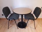 Tafeltje met stoelen, Ophalen, Gebruikt, Rond, Hout