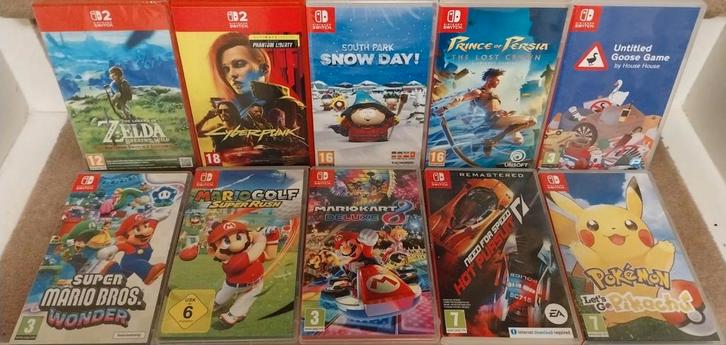 Switch games, Games en Spelcomputers, Games | Nintendo Switch, Ophalen of Verzenden
