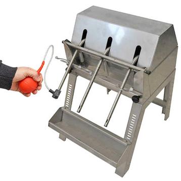 Vulmachine met 3 roestvrijstalen sifons voor bier of wijn beschikbaar voor biedingen