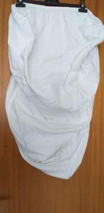 Drap housse lit 55/100 cm, Enfants & Bébés, Chambre d'enfant | Linge de lit, Enlèvement ou Envoi, Utilisé, Blanc