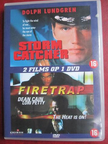 Stormcatcher + Firetrap (2 films op 1 DVD) beschikbaar voor biedingen