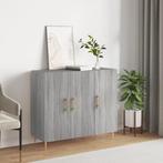 Buffet 90x34x80 cm en bois traité gris chêne sonoma, Maison & Meubles, Envoi, Neuf, Gris