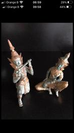 2 bronzen beeldjes, Verzamelen, Swarovski, Ophalen, Zo goed als nieuw