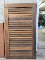 Porte de jardin en padouk neuve top qualité, Tuin en Terras, Tuinpoorten, Ophalen, Nieuw