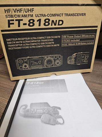 Yaesu FT 818 ND beschikbaar voor biedingen