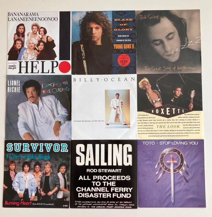 45 toeren singles - Pop/Rock, CD & DVD, Vinyles Singles, Comme neuf, Single, Pop, Enlèvement ou Envoi