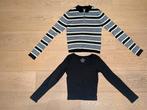 H&M - 2 manches longues fille - taille 152 (12 ans), Kinderen en Baby's, Kinderkleding | Maat 152, Ophalen, Gebruikt, Meisje