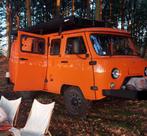 UAZ Bukhanka Expedition Camper 4x4, Caravans en Kamperen, Mobilhomes, Overige merken, Benzine, Particulier, 4 tot 5 meter