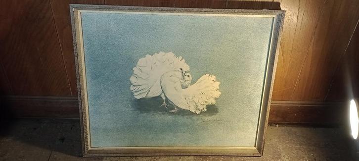 Gravure Léon DANCHIN, 60x50, n307, Antiek en Kunst, Kunst | Etsen en Gravures, Ophalen