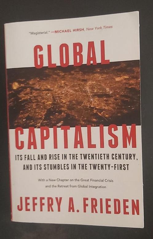 Jeffry A. Frieden- Global Capitalism, Boeken, Geschiedenis | Wereld, Zo goed als nieuw, Europa, 20e eeuw of later, Ophalen of Verzenden