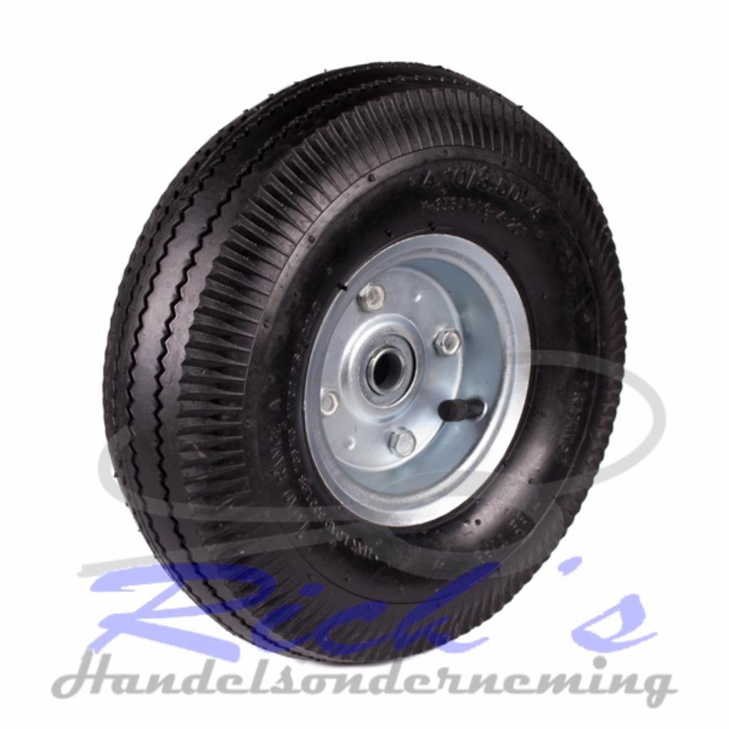 Steekwagenwiel 4.10/3.50-4 met asgat 16 mm, Hobby en Vrije tijd, Overige Hobby en Vrije tijd, Ophalen of Verzenden