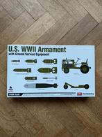 US WWII ARMAMENT WITH GROUND SERVICE EQUIPMENT - 1/48, Autres marques, Plus grand que 1:72, Envoi, Avion