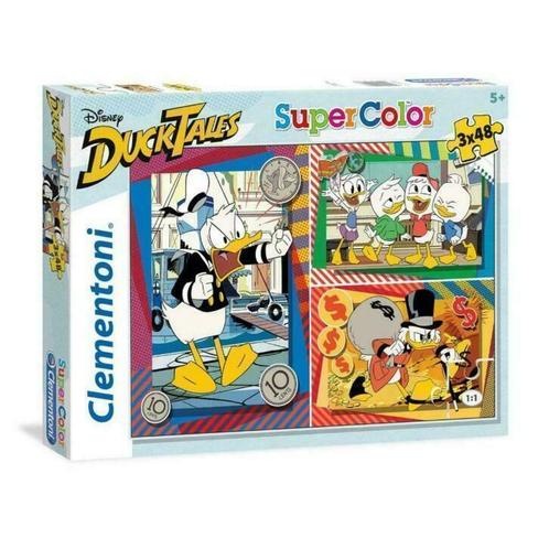 Duck Tales 3 in 1 Puzzel - 3 x 48 stukjes - Clementoni, Enfants & Bébés, Jouets | Puzzles pour enfants, Neuf, 4 à 6 ans, 10 à 50 pièces