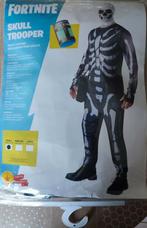 Fortnite kostuum skull trooper maat S, Fortnite, Ophalen of Verzenden, Zo goed als nieuw, Kleding