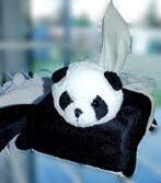 Couvre-boites à mouchoirs PAIRI DAIZA  panda, Ophalen, Zo goed als nieuw