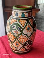 Handbeschilderde vaas – Marokkaanse stijl, Antiek en Kunst, Ophalen of Verzenden