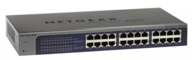 Netgear Gigabit Switch 24 Poorten Managed ProSafe JGS524E, Computers en Software, Netwerk switches, Gebruikt, Ophalen