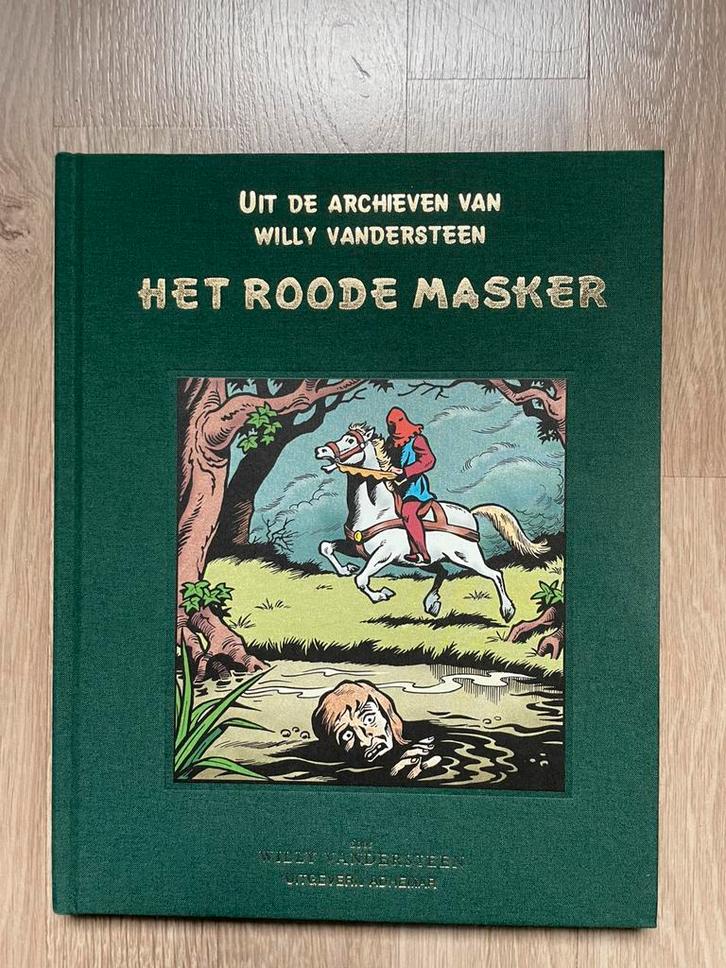 Het Roode Masker - Willy Vandersteen - Auteursexemplaar, Boeken, Stripverhalen, Nieuw, Ophalen of Verzenden