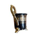 Kleine cup in empirestijl: geometrisch Grieks decor, Ophalen of Verzenden