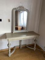 Spiegel met bijhorend wandmeubel, Ophalen, Gebruikt, 100 tot 125 cm, Minder dan 100 cm